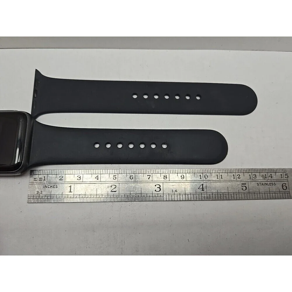 Apple Watch Series 3 42mm GPS Space Gray Aluminum Black Sport Band A1859 MTF32LL